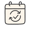 Calendar with a rotation Calendar with a rotation